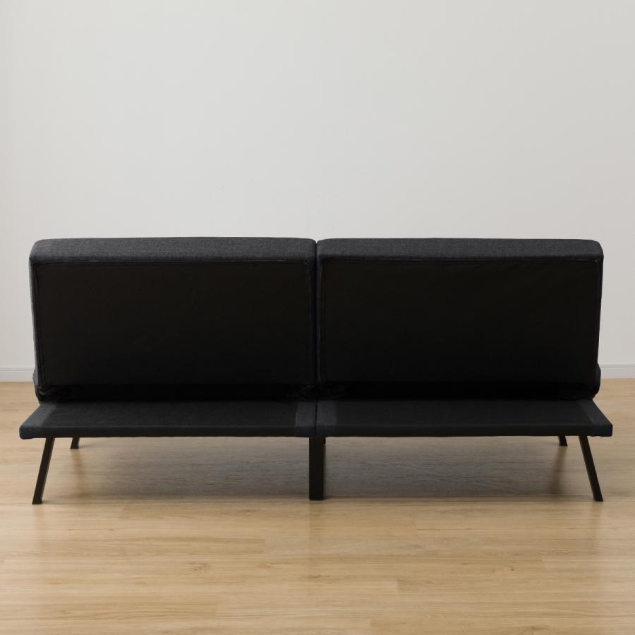 セパレートタイプソファベッド（GC232　BK） 2人掛け ソファ 布 ニトリ | ニトリ | 08