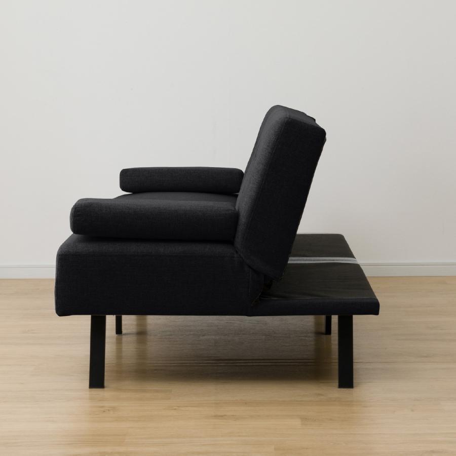 セパレートタイプソファベッド（GC232　BK） 2人掛け ソファ 布 ニトリ | ニトリ | 09