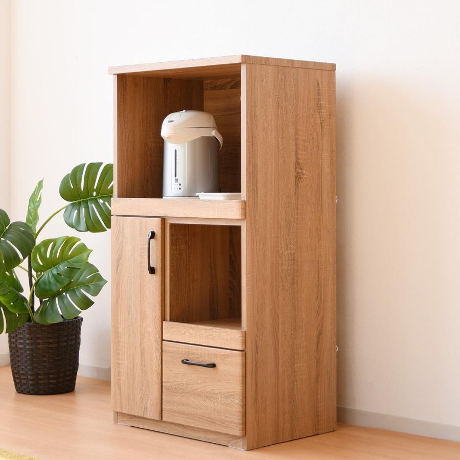 ニトリ 家電たっぷり収納レンジ台 幅60cm (LBR) キッチン ニトリ 家電たっぷり収納レンジ台 幅60cm (LBR) キッチン