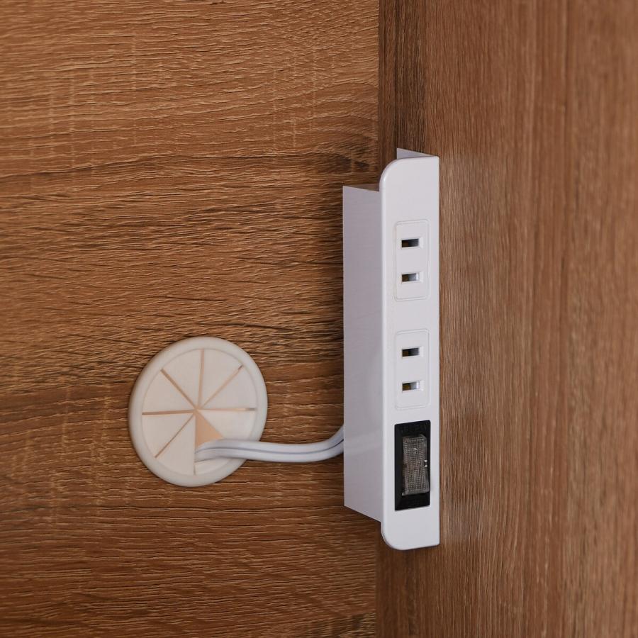 ニトリ 家電たっぷり収納レンジ台 幅80cm (LBR) キッチン