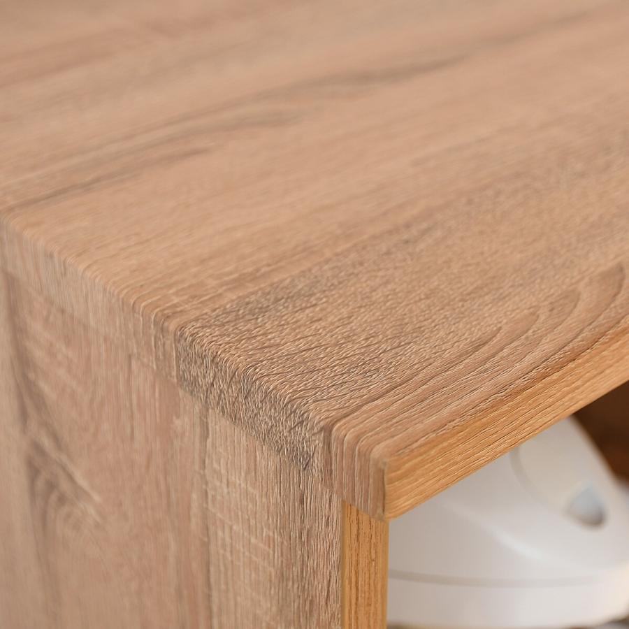 ニトリ 家電たっぷり収納レンジ台 幅80cm (LBR) キッチン