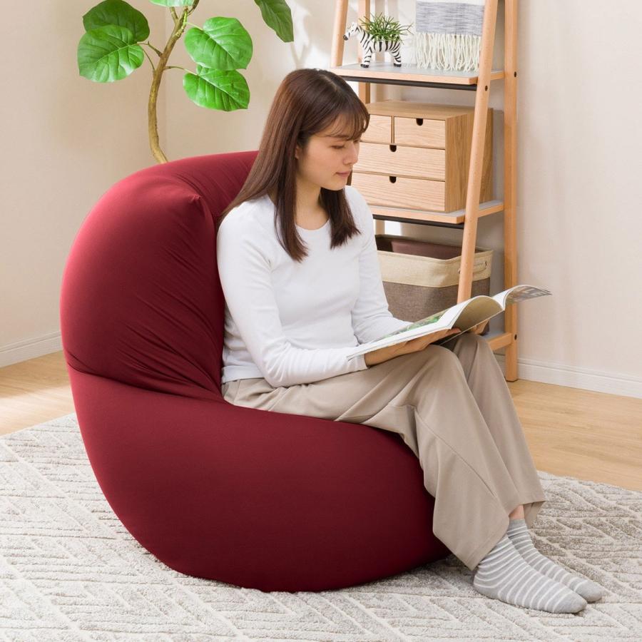 ビーズクッション ウォルク ビッグ レッド ニトリ 玄関先迄納品 1年保証 ニトリ Yahoo 店 通販 Yahoo ショッピング