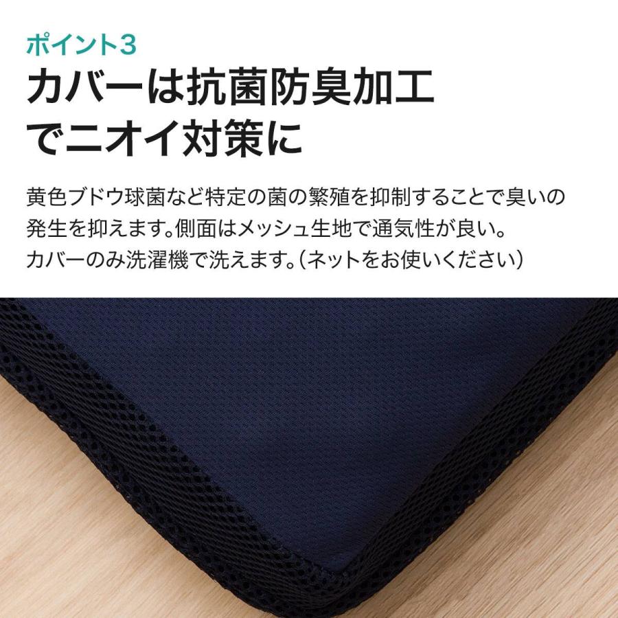 ニトリ（NITORI） 抗菌防臭機能付き 高反発敷布団(ダブル 硬めタイプ
