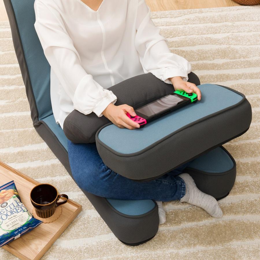 2022福袋】 ニトリ ゲーミング座椅子（BL） デスクチェア - www