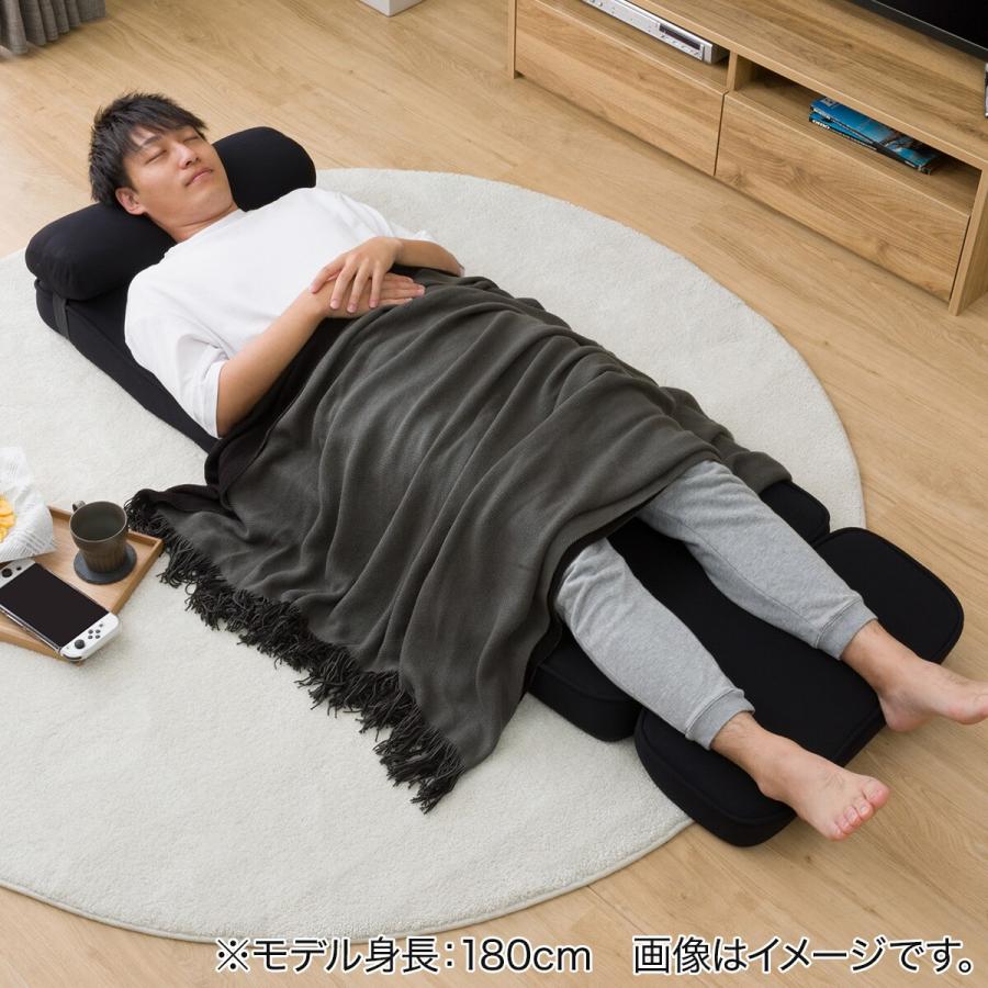 ニトリ（NITORI） ゲーミング座椅子ワイド(レバー付き BK) : ニトリ