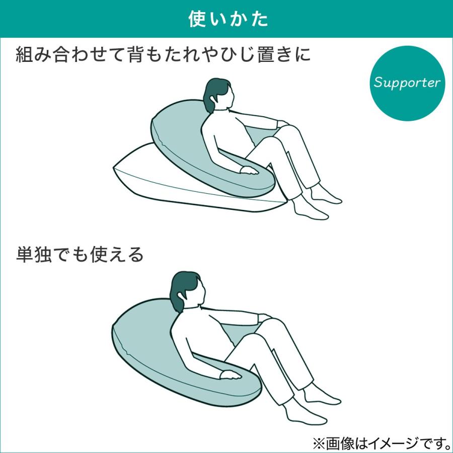ニトリ（NITORI） ビーズクッションBS200 角丸 (ビッグ ネイビー