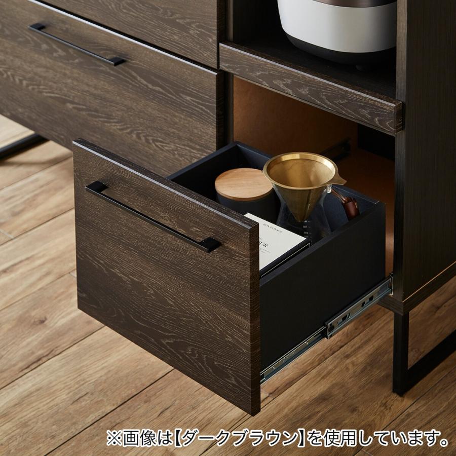 ヴィンテージテイストのカウンター (120 NA) キッチンカウンター 