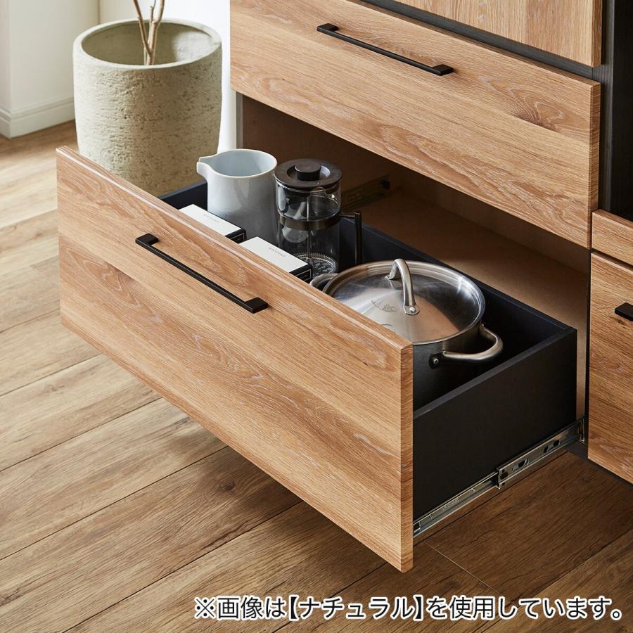 ニトリ ヴィンテージテイストの完成品キッチンボード (120 DBR ニトリ ヴィンテージテイストの完成品キッチンボード (120 DBR