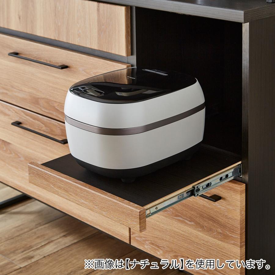ニトリ ヴィンテージテイストの完成品キッチンボード (120 DBR) 期間 
