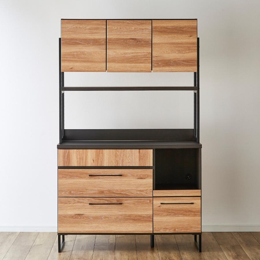 ニトリ ヴィンテージテイストの完成品キッチンボード (120 NA ニトリ ヴィンテージテイストの完成品キッチンボード (120 NA