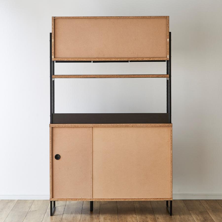 キッチンボード　ヴィンテージテイスト　ニトリ ニトリ ヴィンテージテイストの完成品キッチンボード (120 NA