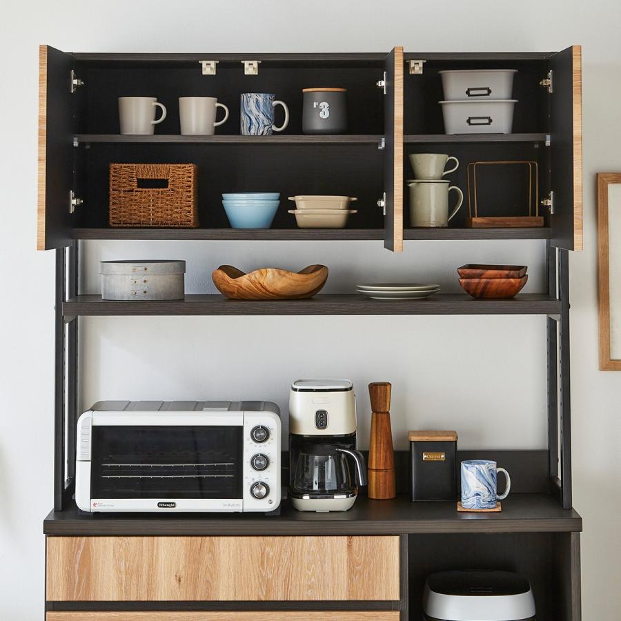 ニトリ ヴィンテージテイストの完成品キッチンボード (120 NA