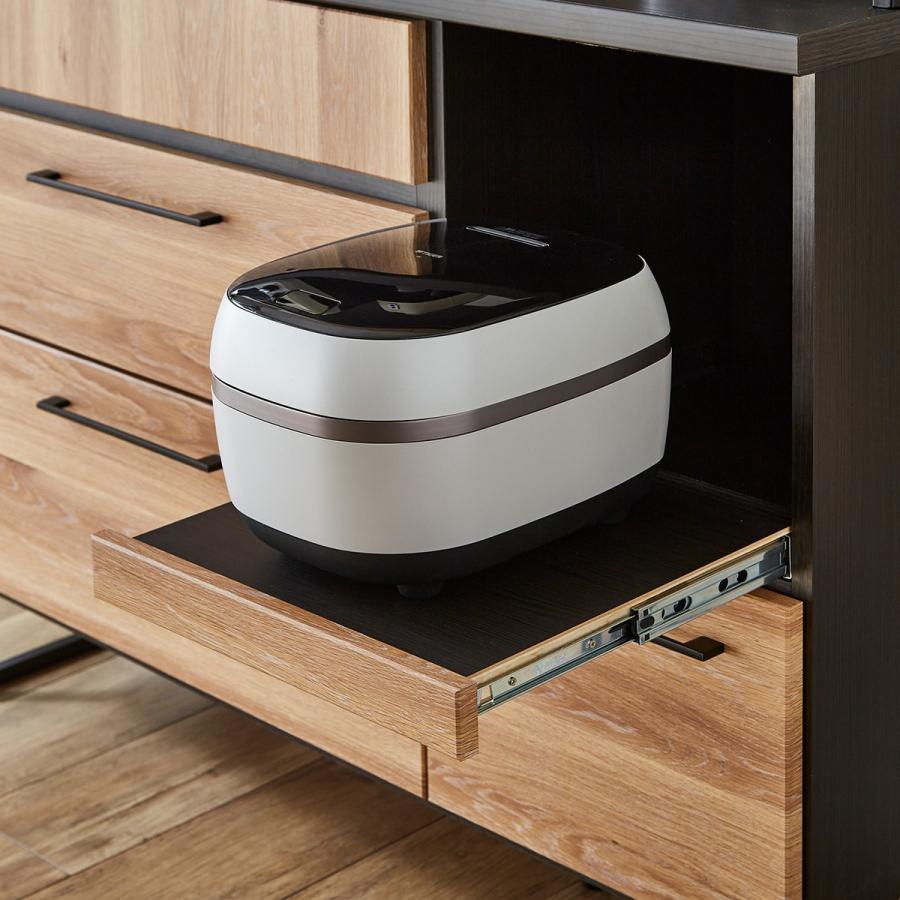 ニトリ ヴィンテージテイストの完成品キッチンボード (120 NA