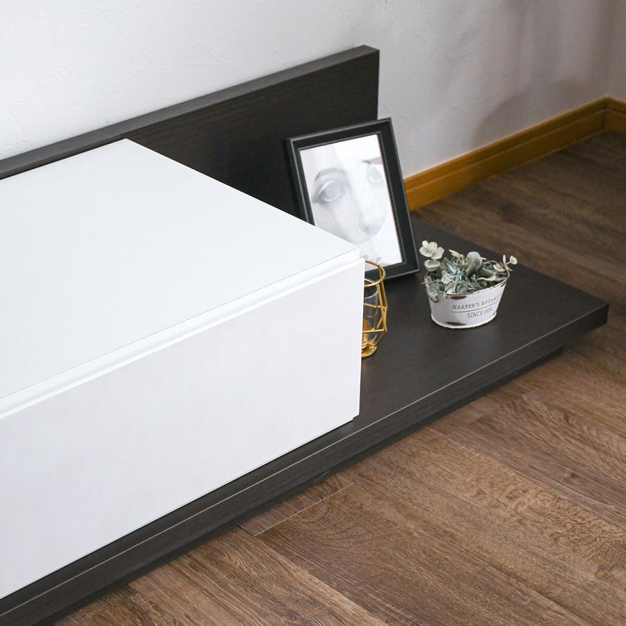 ニトリ 伸縮ローボード (幅179.5〜300cm WH/BK) テレビ台 TV台 ニトリ 伸縮ローボード (幅179.5〜300cm WH/BK) テレビ台 TV台