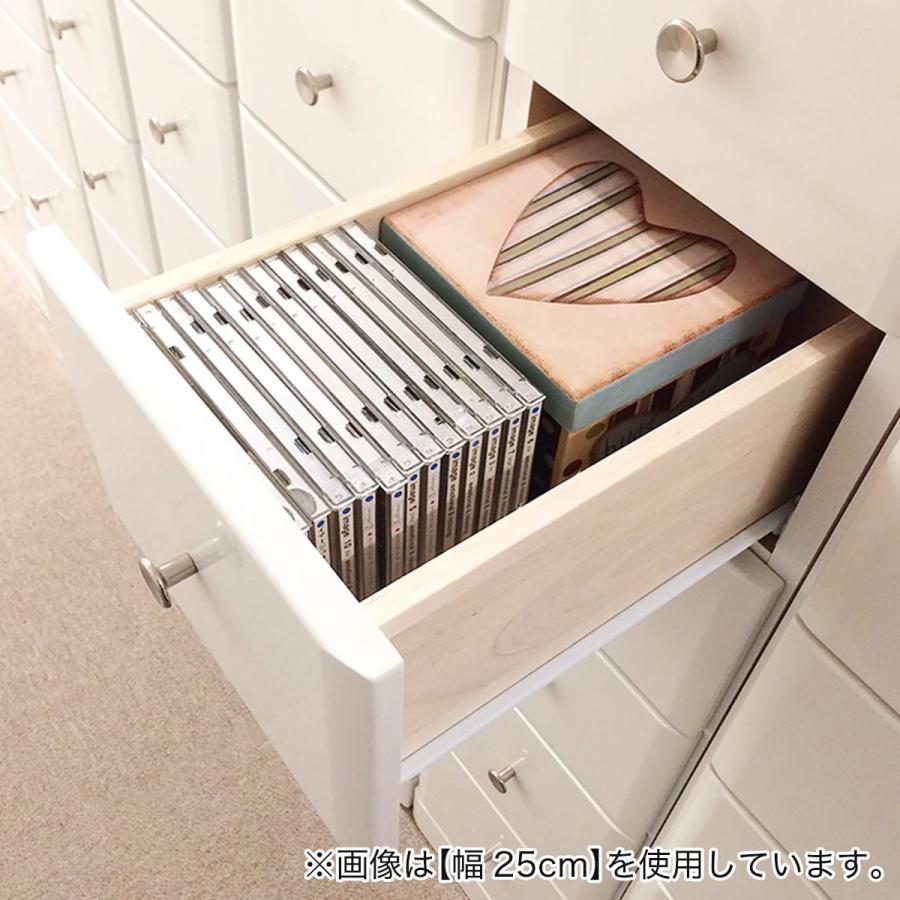 ニトリ（NITORI） 2.5cm刻みで幅が選べる隙間チェスト (幅25cm・7段 WH