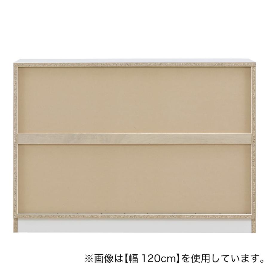 ニトリ（NITORI） 木目柄が美しい薄型キャビネット 引き戸 (幅90×高さ
