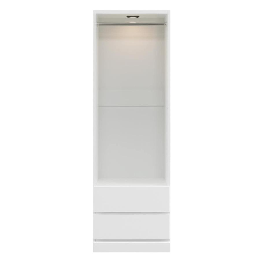 ニトリ 照明付きワードローブ ハンガー+引出2杯(幅57.5cm WH ニトリ 照明付きワードローブ ハンガー+引出2杯(幅57.5cm WH