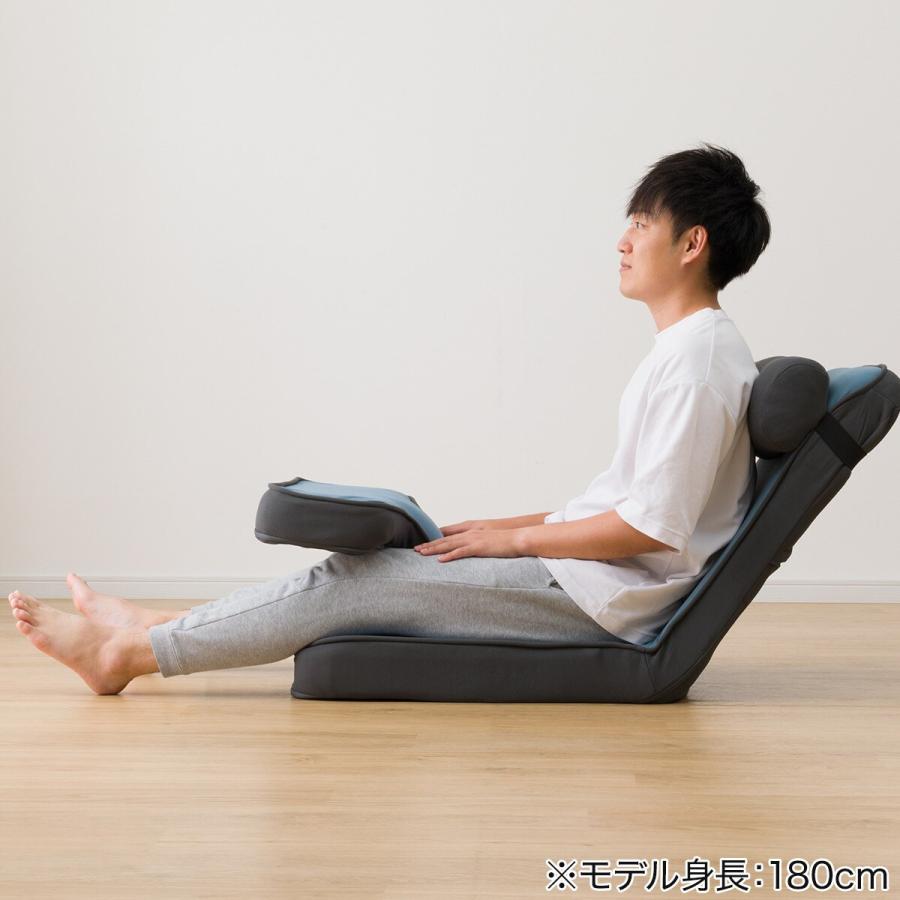 ニトリ（NITORI） ゲーミング座椅子2(BL) 1人掛け ローソファ