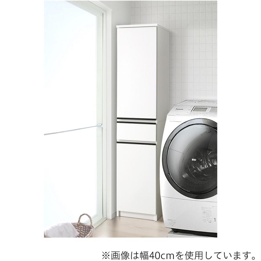 ニトリ（NITORI） キッチンや洗面所で使える隙間収納 (幅35 WH) 幅34.8