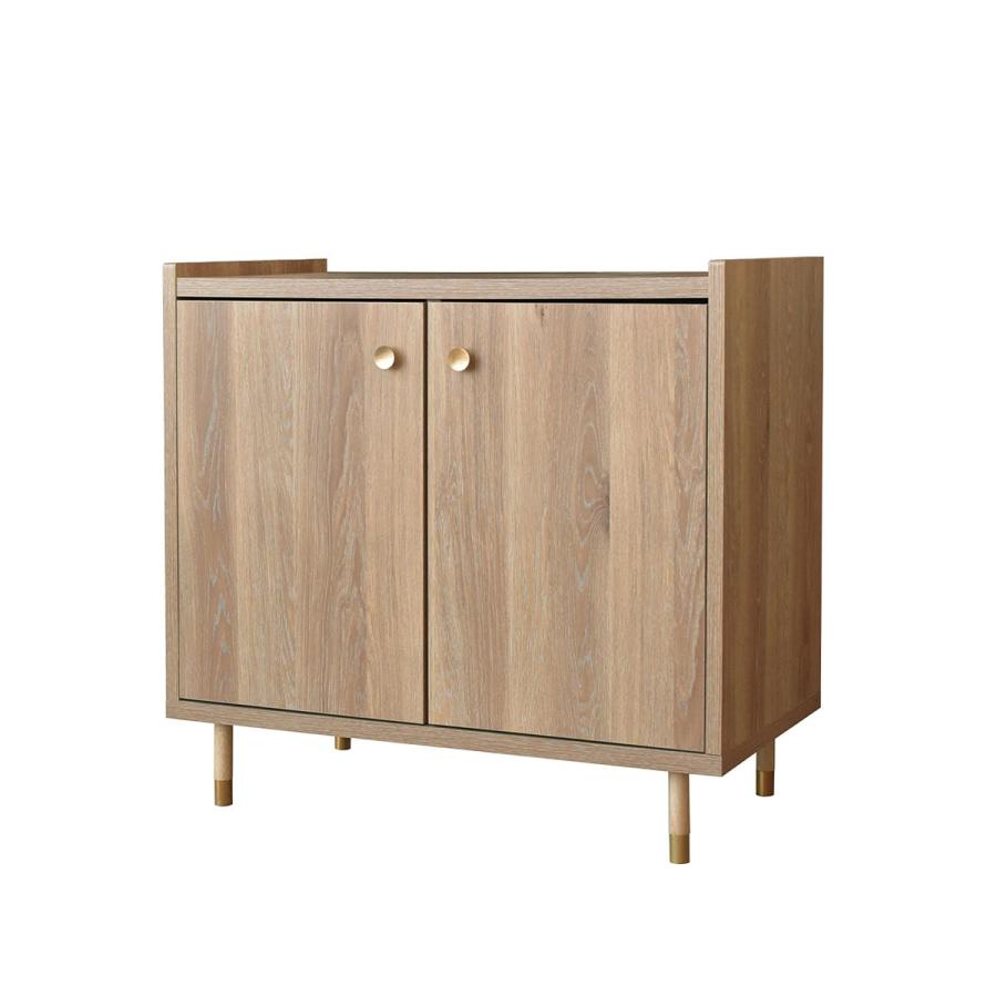 ニトリ（NITORI） アカシアキャビネットドア(80) サイドボード ミドル