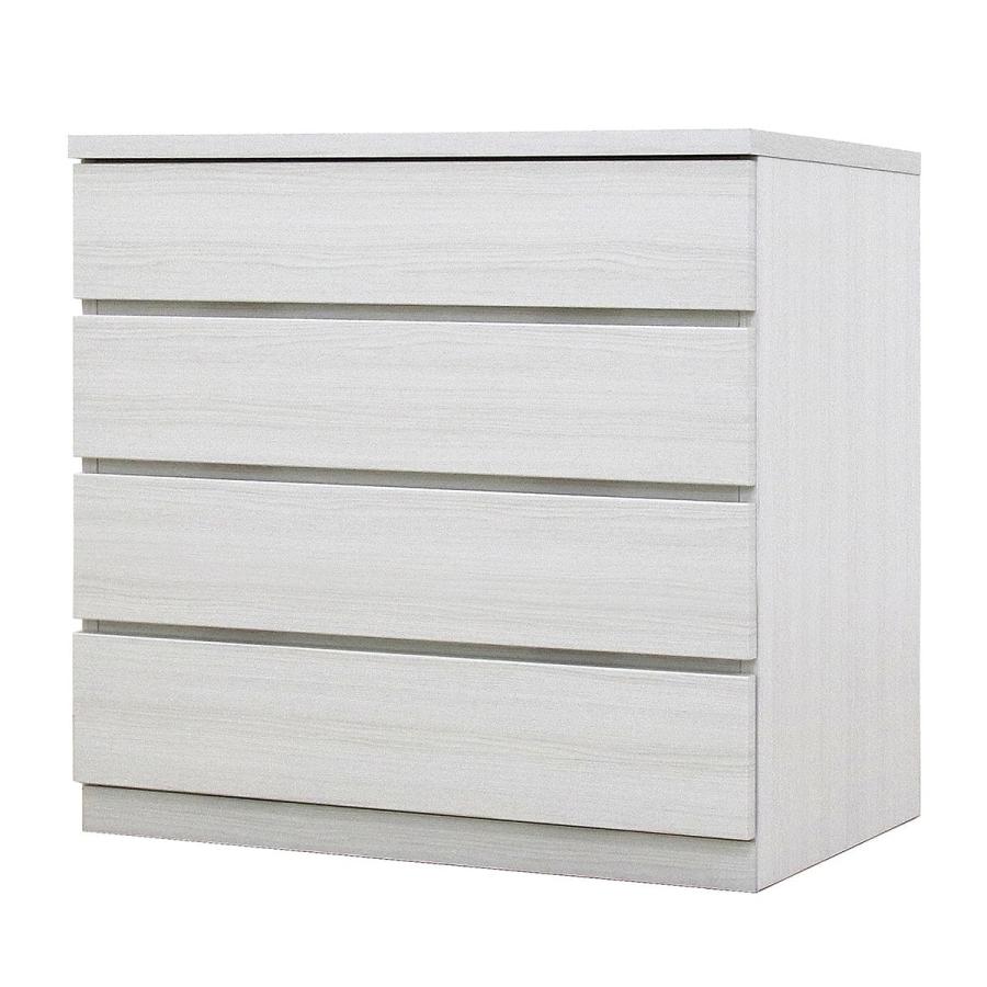 ニトリ（NITORI） 選べるチェスト80 4段 奥行55 ホワイト タンス