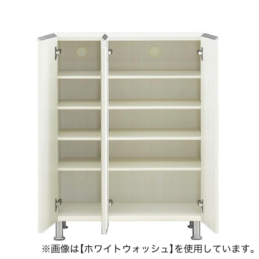 ニトリ　靴箱　シューズボックス リアル 75ロータイプ 幅75cm ニトリ（NITORI） シューズボックスリアル ロータイプ(幅75.2cm OAK