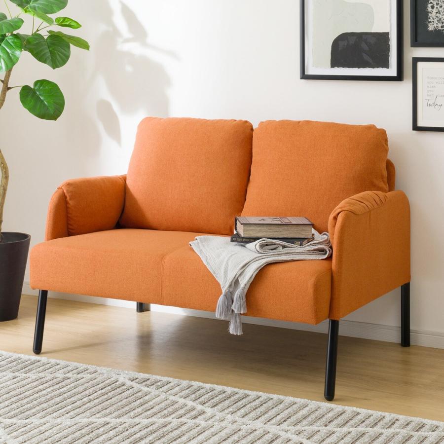 ニトリ しっかりとした座り心地 コンパクトソファ15120（OR