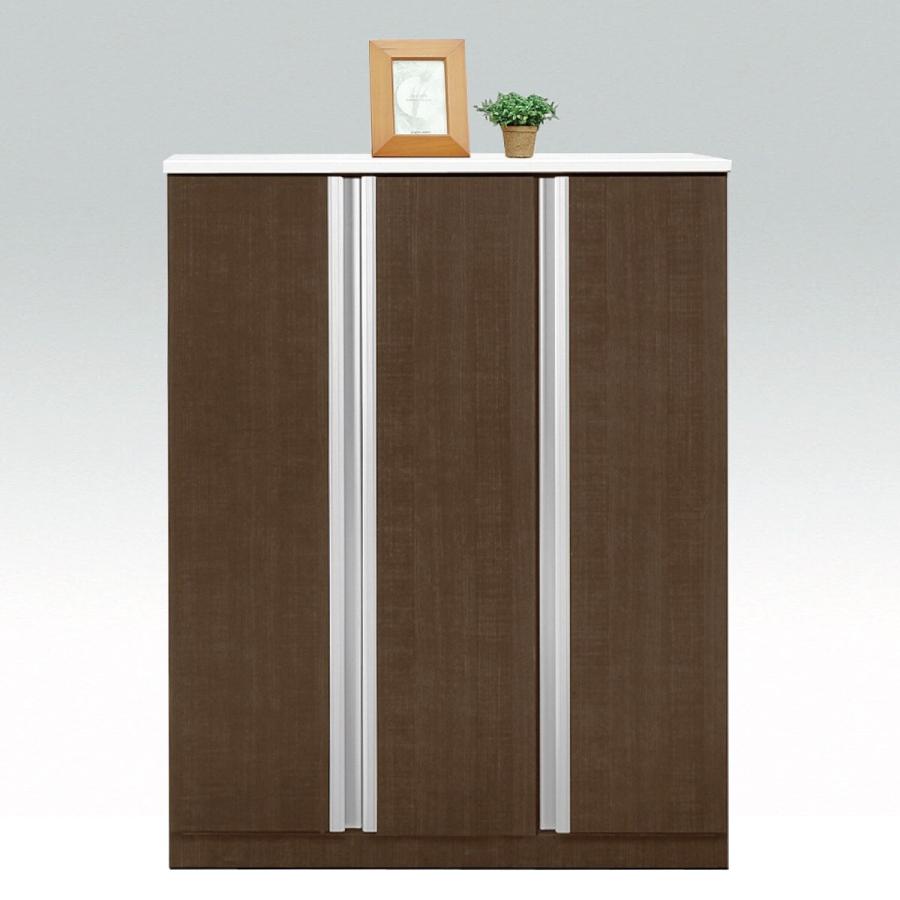 ニトリ アルミハンドルシューズボックス85L (BR) 下駄箱 ニトリ アルミハンドルシューズボックス85L (BR) 下駄箱