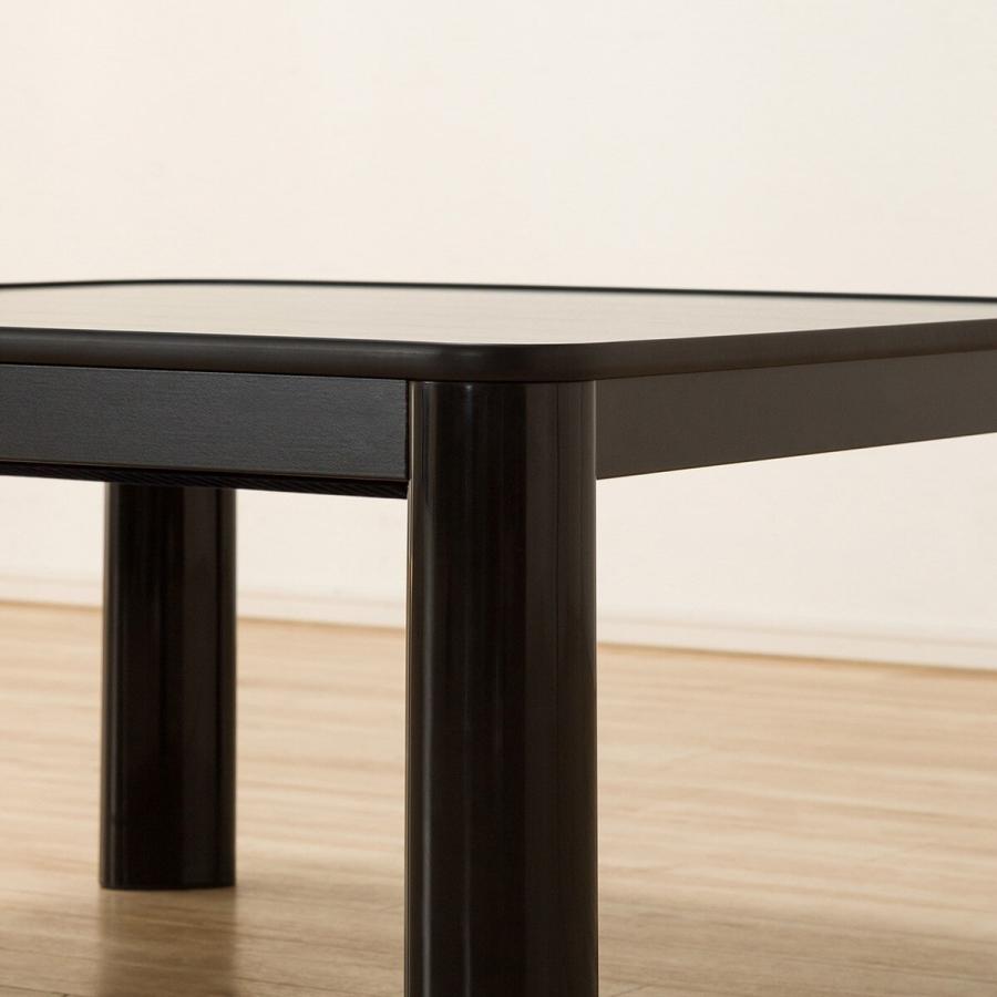 ニトリ（NITORI） リバーシブルこたつ(LC23 80BK) 正方形 こたつ