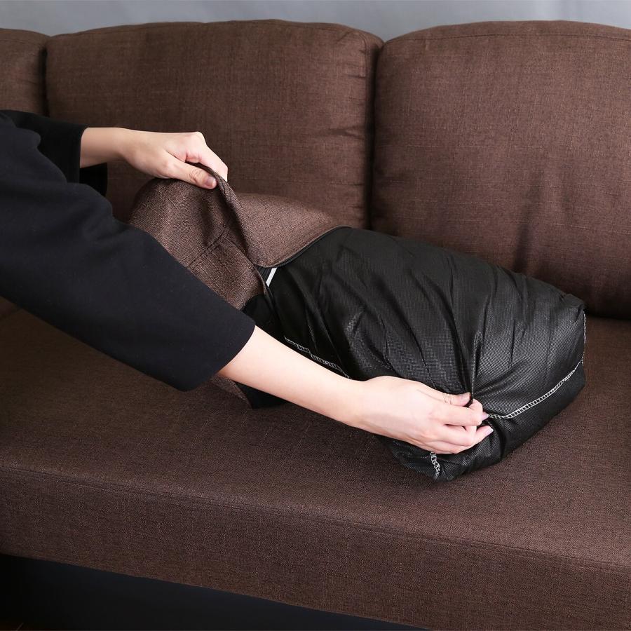 ニトリ（NITORI） ソファー ソファ PVC×布張り6人掛けコーナーカウチ