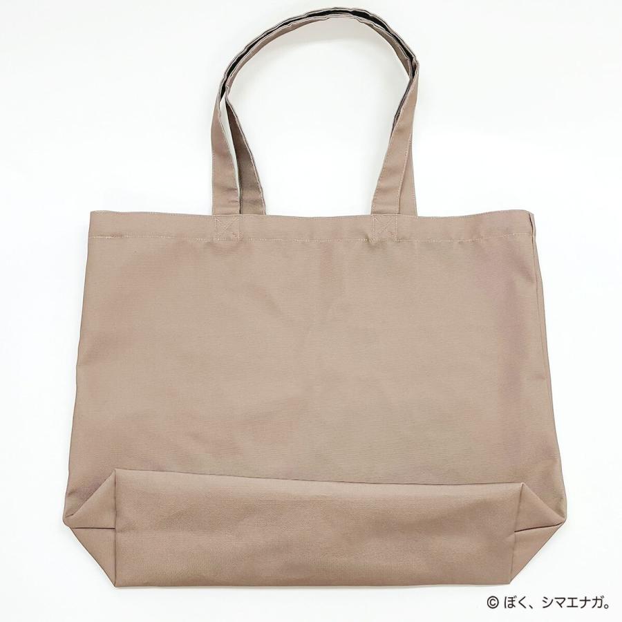 ニトリ（NITORI） ぼく、シマエナガ。 トートバッグ(ブラウン