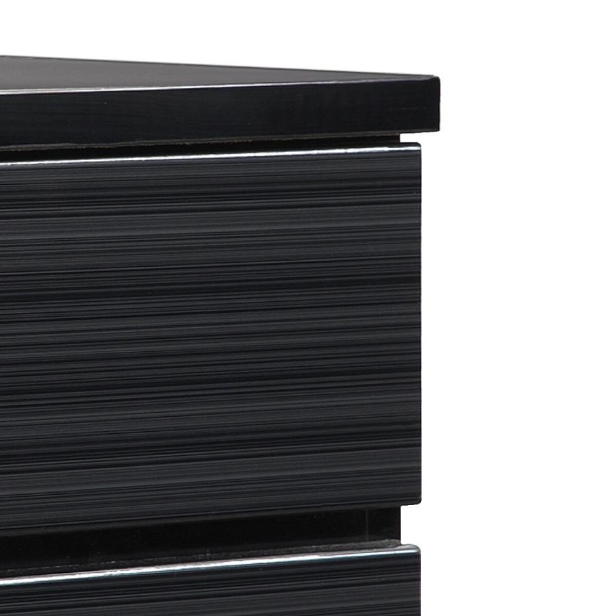 ニトリ（NITORI） ハイグロスハイチェスト(90−6 BK) タンス たんす