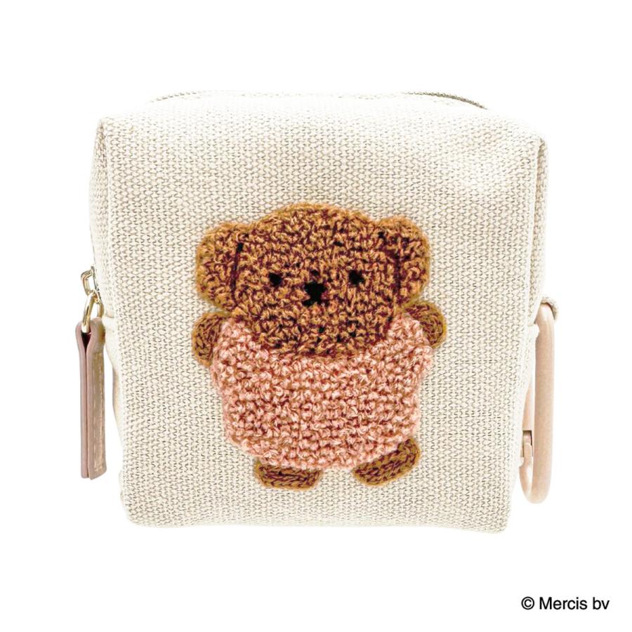 ニトリ（NITORI） カラビナツキミニポーチ boris(ルンルンサガラ