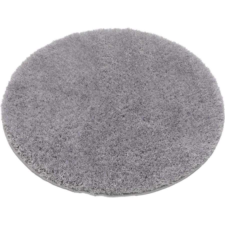 ニトリ（NITORI） ラメ入りミックスシャギーフロアマット(90R GY FM01