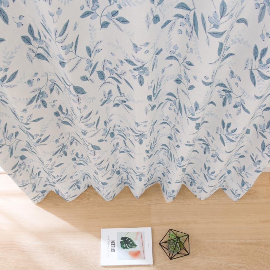 ニトリ（NITORI） 遮光ドレープカーテン(100X110X2 BL DH81