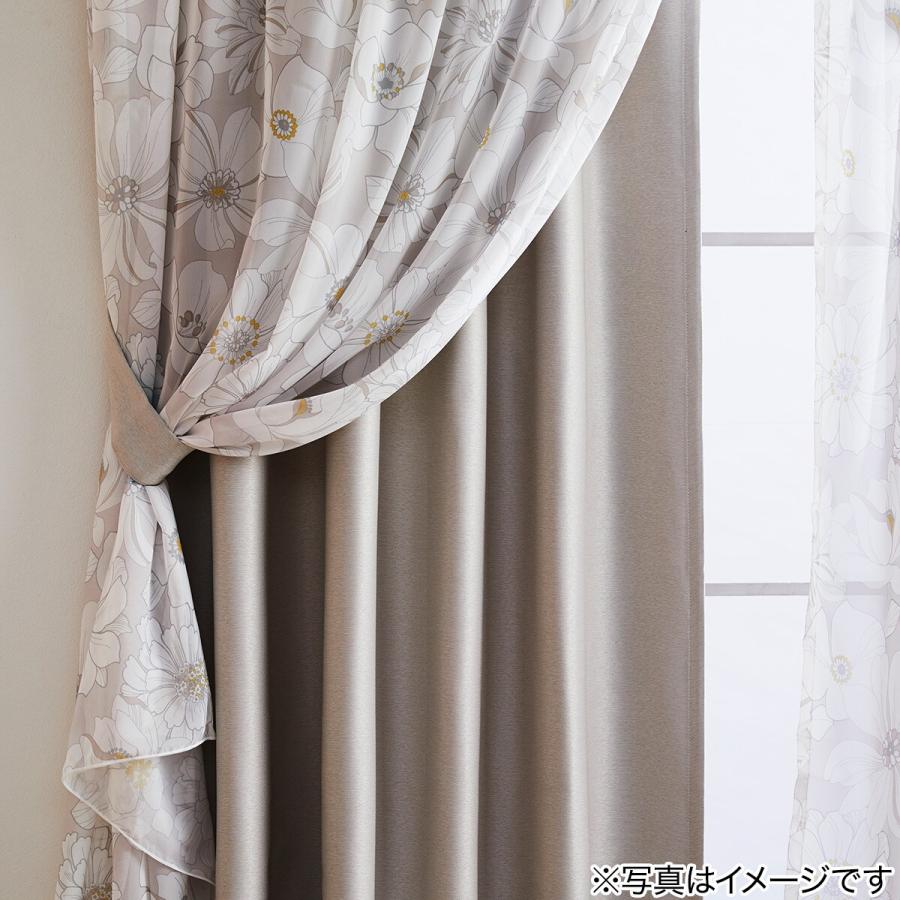 デコホーム花柄アイボリーカーテンDH167 ニトリレースカーテンRL040 デコホーム花柄アイボリーカーテンDH167 ニトリレースカーテンRL040