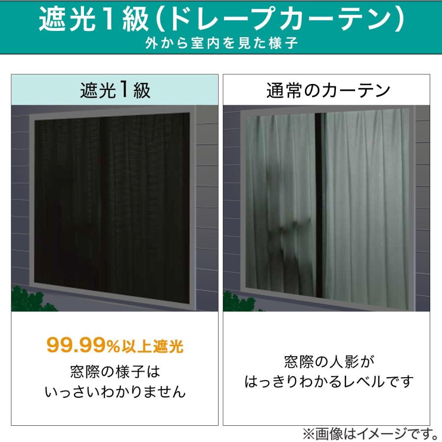 カーテン　100×200 ニトリ　まとめ売り　セット売り　200 遮光　遮熱 ニトリ 遮光・遮熱・遮音カーテン&遮像レース 4枚セット(100×200