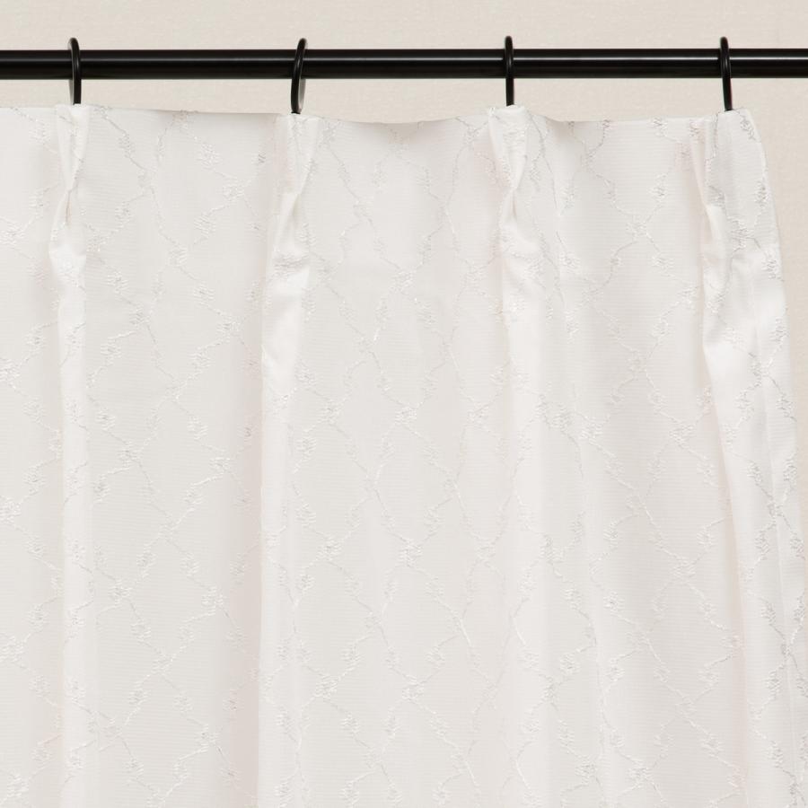 ニトリ（NITORI） 遮熱・遮像レースカーテン（100X133X2 DH73