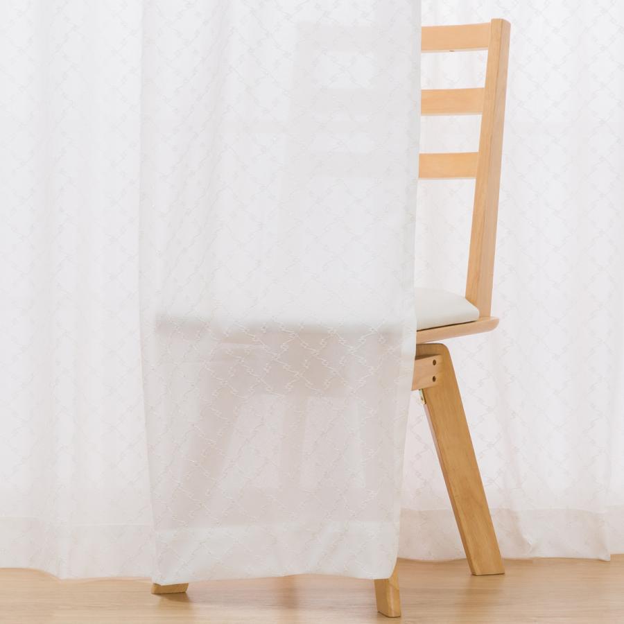 ニトリ（NITORI） 遮熱・遮像レースカーテン（100X176X2 DH73