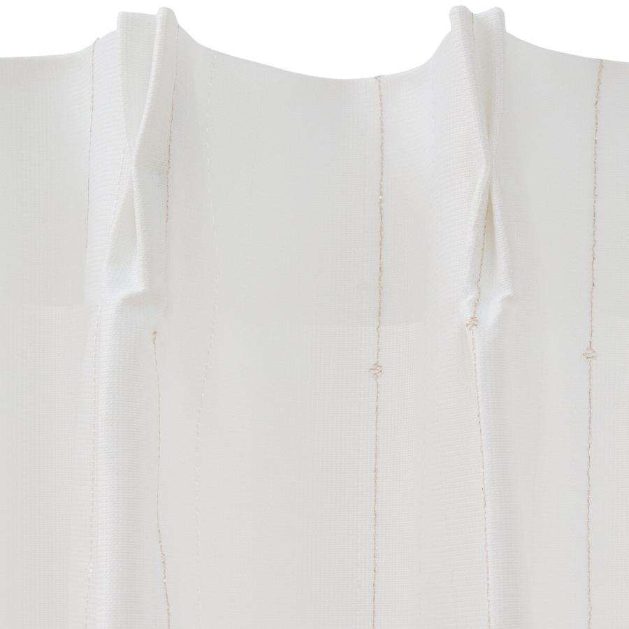 ニトリ 遮熱・ミラーレースカーテン(ラメST DH34 100X133X2