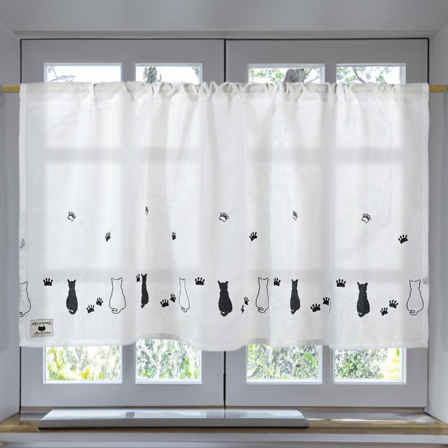 ニトリ（NITORI） カフェカーテン(NECO) デコホーム : ニトリ Yahoo!店