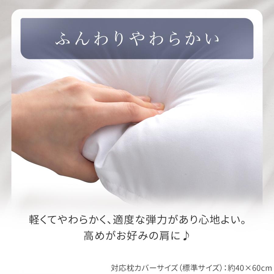 ニトリ（NITORI） 洗える消臭ポリエステル枕(デオウォッシュ4 HI