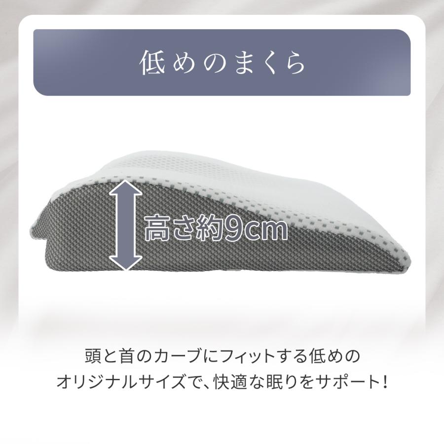 ニトリ（NITORI） 枕 まくら 横向き寝がラクなまくら（フィット2 LOW
