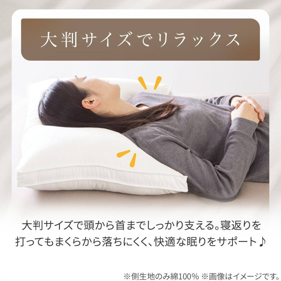 ニトリ（NITORI） ホテルスタイル枕コットンタイプ 大判サイズ(Nホテル