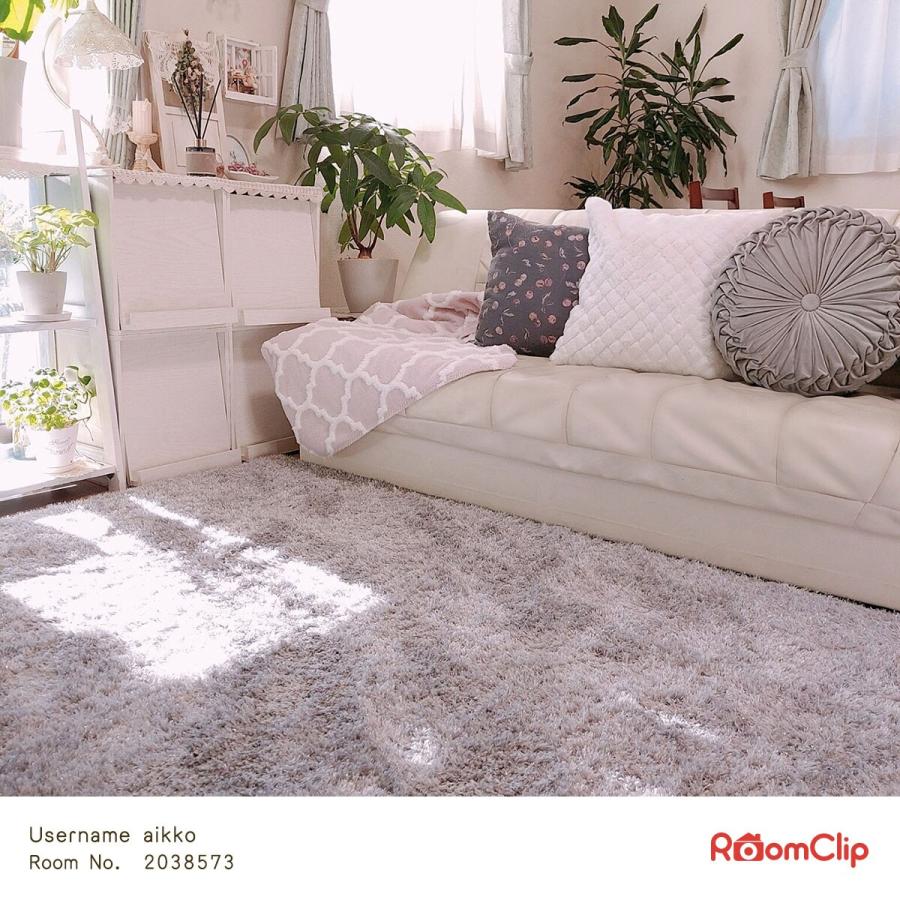 ニトリ（NITORI） 円形クッション(ダリア2 GY) デコホーム : ニトリ