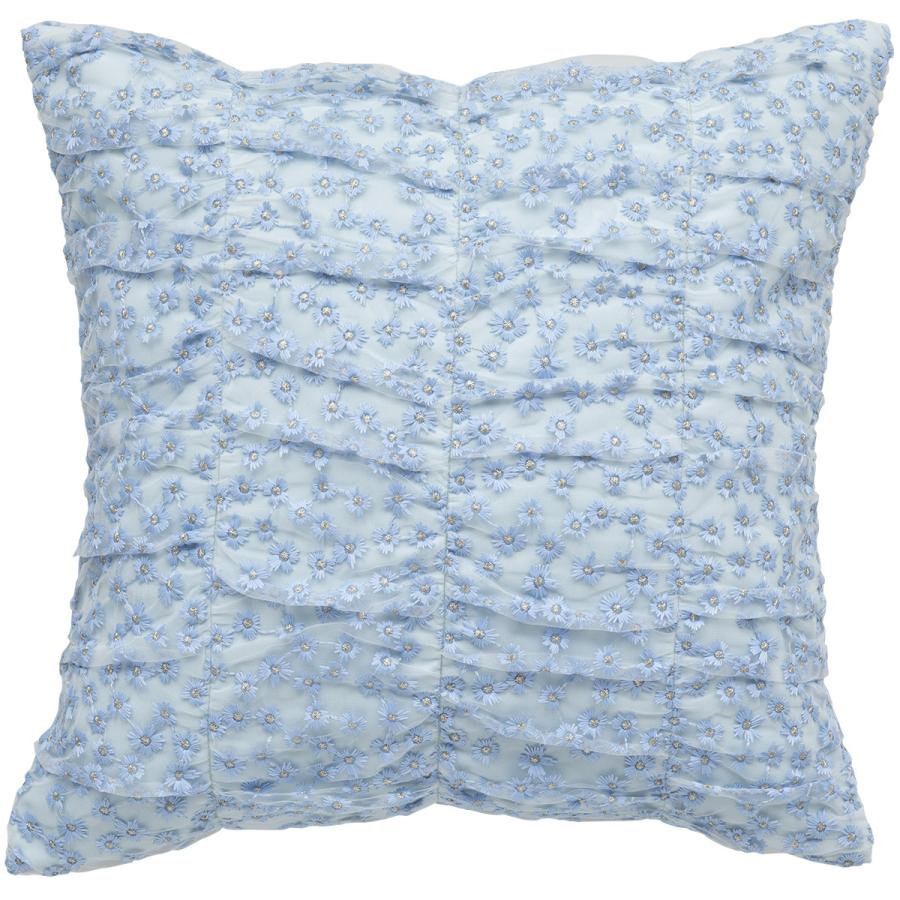 ニトリ（NITORI） クッションカバー(BL SC117 45×45cm) デコホーム