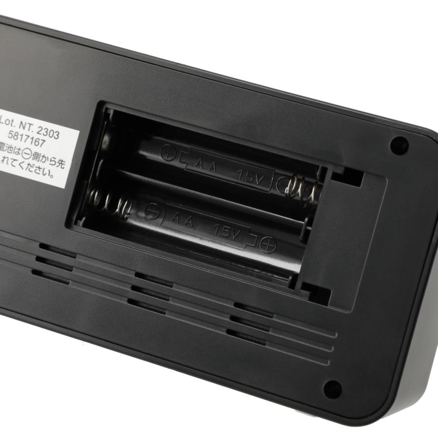 ニトリ 電波デジタル置き時計(BK S882) デコホーム : ニトリ