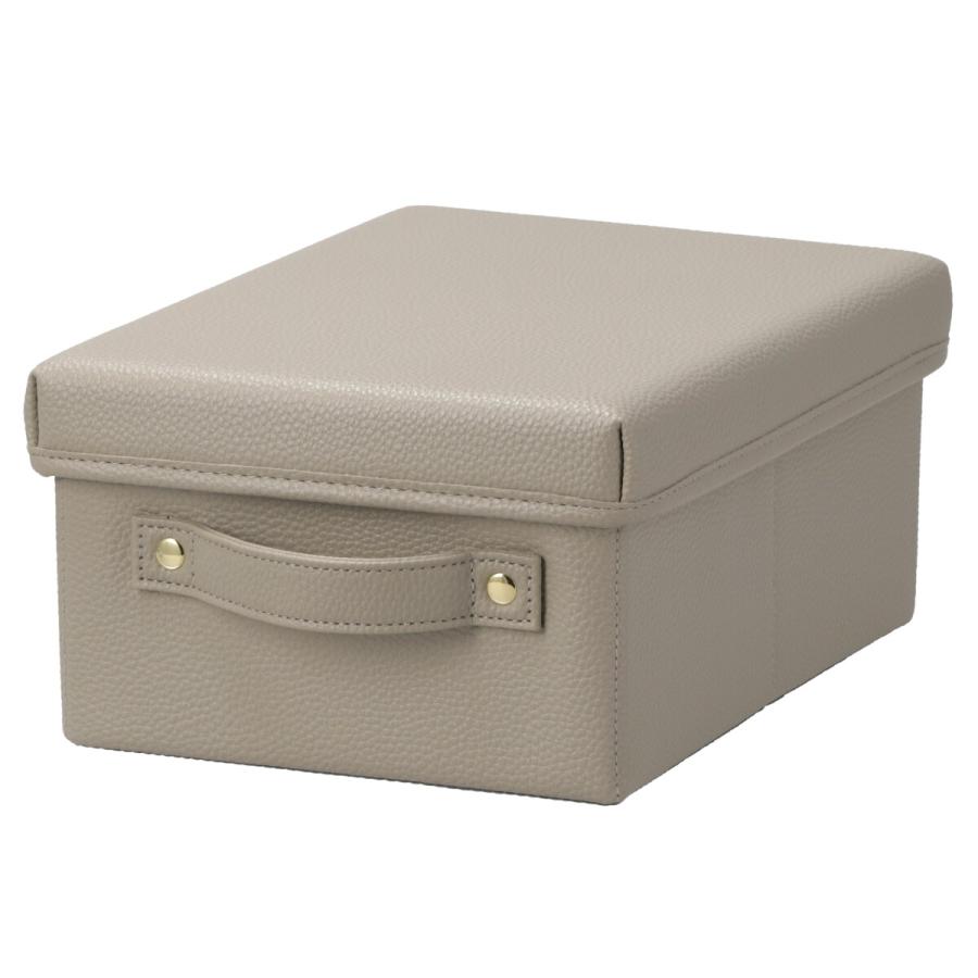 ニトリ（NITORI） 収納BOX(クォーターサイズ グレーNT-338) デコホーム