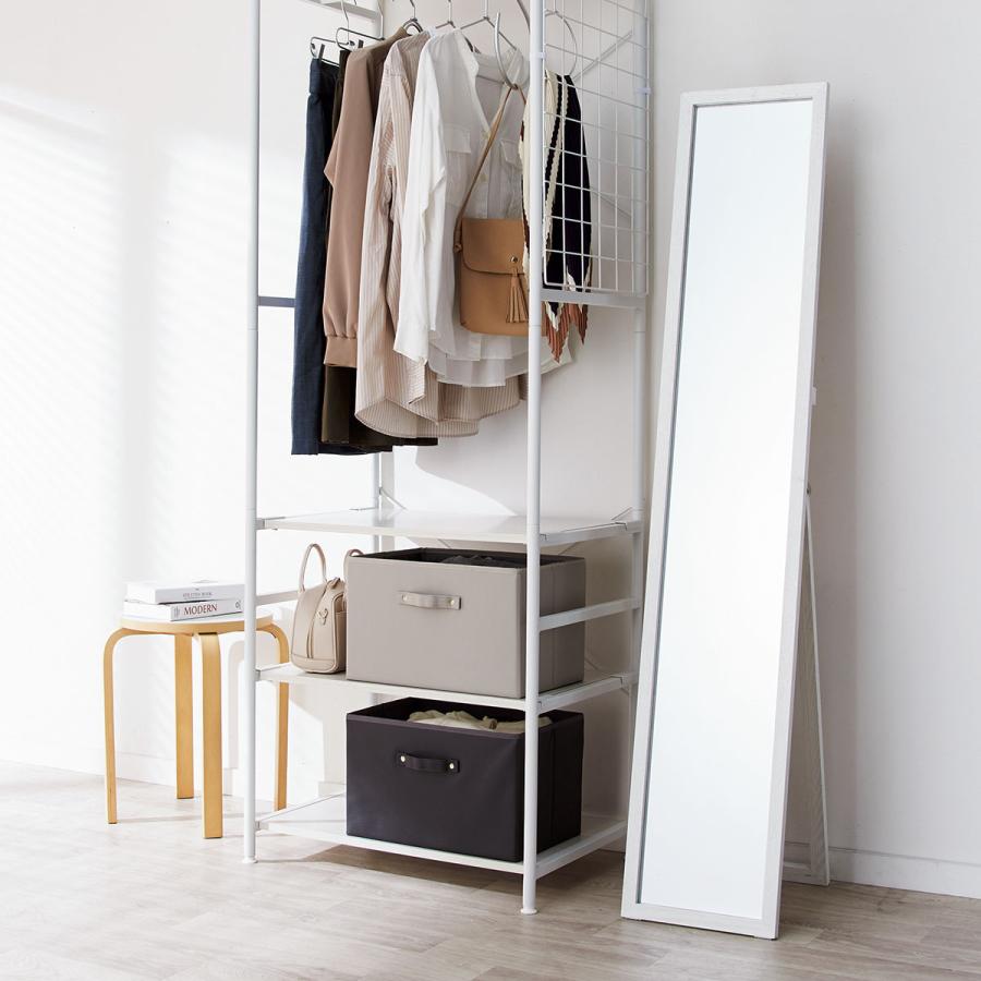 ニトリ（NITORI） 収納BOX(フタアリ グレー NT232) デコホーム