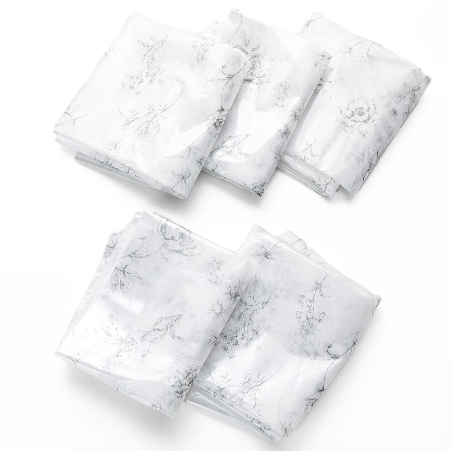 【しー】MONCLER 衣類カバー5枚 ニトリ（NITORI） コート・ワンピース用防虫衣類カバー(5枚入